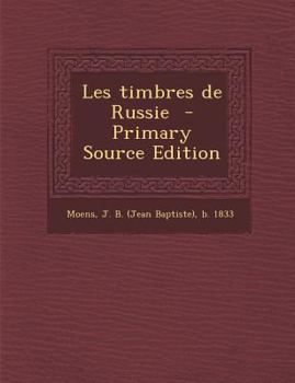 Paperback Les timbres de Russie [French] Book