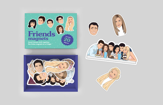 Misc. Supplies Friends Magnets Book