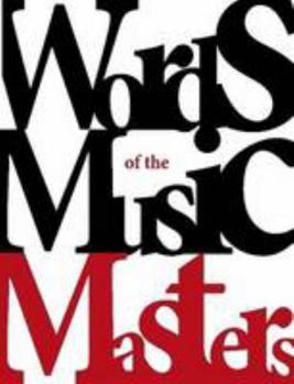 Paperback Words Of The Music Masters Book