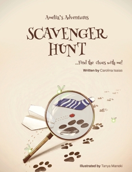 Paperback Amelia's Adventures Scavenger Hunt: Find The Clues With Me! Book