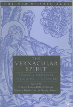 Hardcover The Vernacular Spirit: Essays on Medieval Religious Literature Book