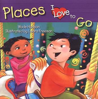 Paperback Places I Love to Go Book