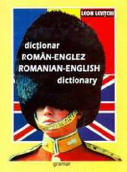 Hardcover Romanian-English Dictionary Book