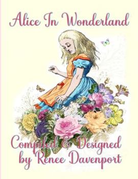 Alice In Wonderland: Grayscale Adult Coloring Book