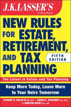 Paperback New Rules for Estate, Retirement, and Tax Planning Book