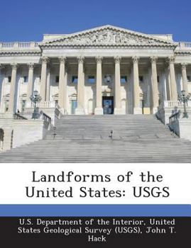 Paperback Landforms of the United States: Usgs Book