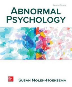 Hardcover Abnormal Psychology Book