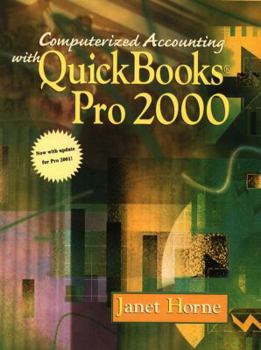Paperback Computerized Accounting with QuickBooks Pro 2000 with Update for Pro 2001 Book