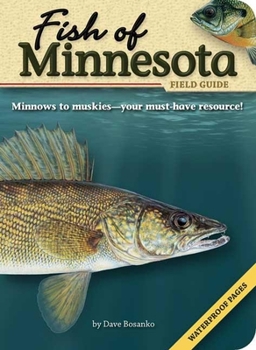 Paperback Fish of Minnesota Field Guide Book