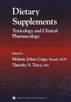 Paperback Dietary Supplements: Toxicology and Clinical Pharmacology Book
