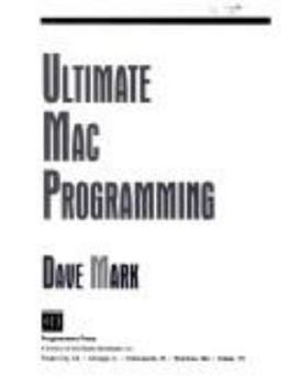 Paperback Ultimate Mac Programming Book