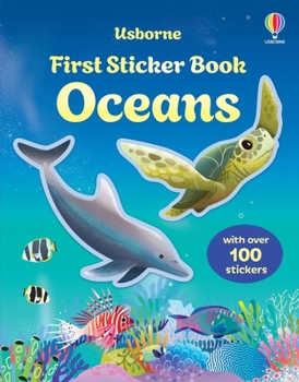Paperback First Sticker Book Oceans Book