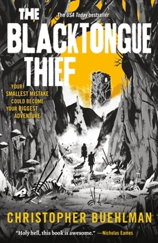 Paperback The Blacktongue Thief Book