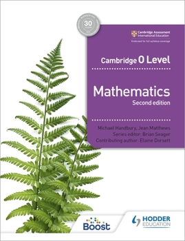 Paperback Cambridge O Level Mathematics Second Edition: Hodder Education Group Book