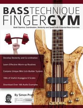 Paperback Bass Technique Finger Gym Book