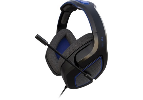 Game - Playstation 4 VoltEdge Tx50 Headset For PS4/pc (black W/blue Accents) Book