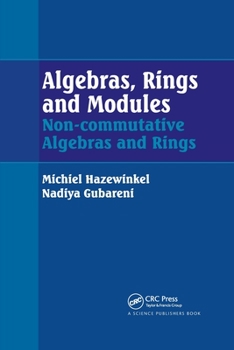 Paperback Algebras, Rings and Modules: Non-Commutative Algebras and Rings Book