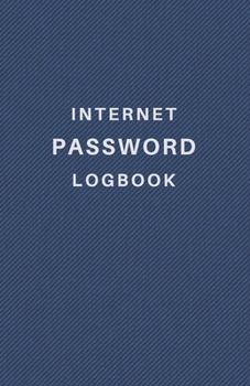 Paperback Internet Password Logbook: Classic Password Book with Tabs Book