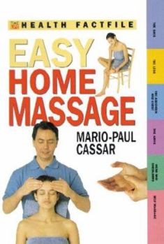 Paperback Easy Home Massage Book