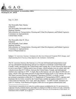 Paperback St. Lawrence Seaway: estimates for the Asset Renewal Program will change, and implementing best practices may improve the estimates reliability Book