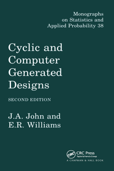 Paperback Cyclic and Computer Generated Designs Book