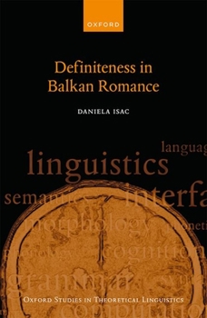 Hardcover Definiteness in Balkan Romance Book