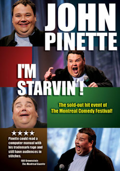 DVD John Pinette: I'm Starvin' Book