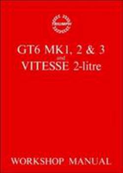 Paperback Triumph Gt6 Mk1,2&3 Vitesse 2-LT Wsm Book