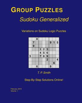 Paperback Variations on Sudoku Logic Puzzles, Vol 1 Book