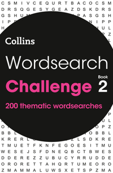 Paperback Wordsearch Challenge book 2: 200 Themed Wordsearch Puzzles Book