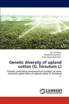 Paperback Genetic diversity of upland cotton (G. hirsutum L) Book