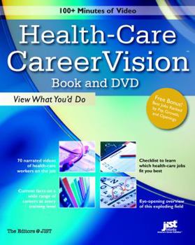 Paperback Health-Care CareerVision: View What You'd Do [With DVD] Book