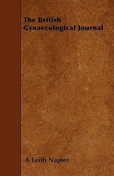 Paperback The British Gynaecological Journal Book