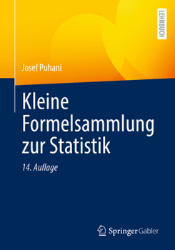 Paperback Kleine Formelsammlung Zur Statistik [German] Book