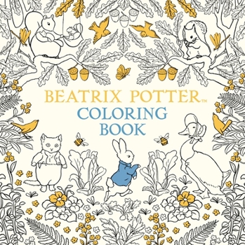 Paperback The Beatrix Potter Coloring Book