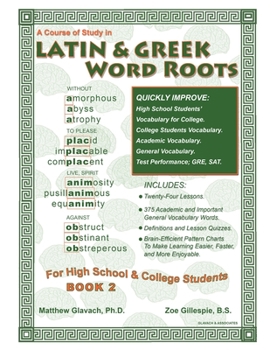 Paperback Latin & Greek Word Roots, Book 2 Book