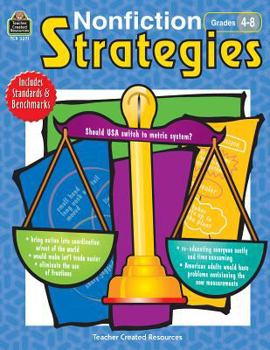 Paperback Nonfiction Strategies Grades 4-8 Book