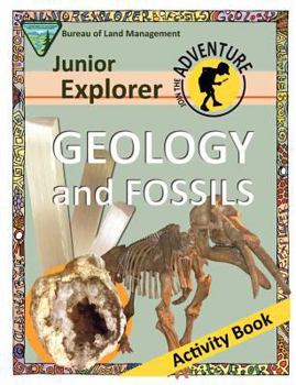 Paperback Junior Explorer Geology and Fossils Activity Book