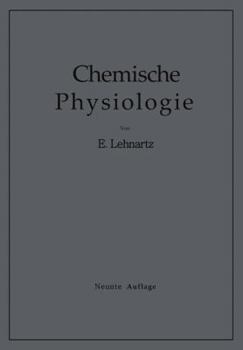 Paperback Einführung in Die Chemische Physiologie [German] Book