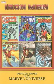 Paperback Iron Man: Official Index to the Marvel Universe Book