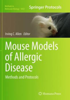 Paperback Mouse Models of Allergic Disease: Methods and Protocols Book