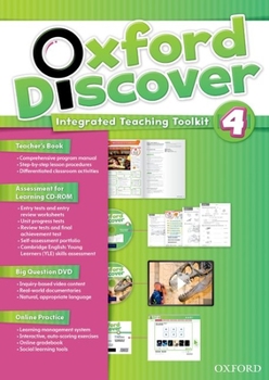 Spiral-bound Oxford Discover 4 Integrated Teaching Toolkit Pack Book