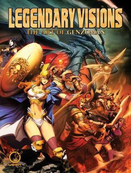Paperback Legendary Visions: The Art of Genzoman Book