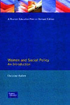 Paperback Women And Social Policy Book
