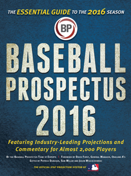 Hardcover Baseball Prospectus 2016 Book