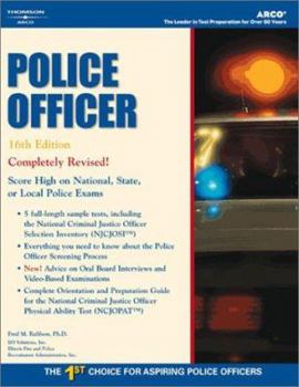 Paperback Master the Police Officer Exam, 16/E Book