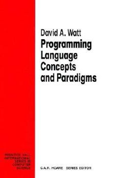 Paperback Programming Language Concepts Paradigms Book