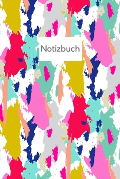 Notizbuch: Punktraster A5 Farbig Heft f�r Notizen Lettering Skizzen Dot Grid Journal Gepunktetes Tagebuch 120 Seiten mit Punktpapier