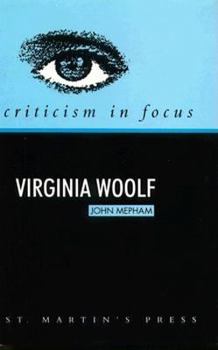 Hardcover Virginia Woolf (Criticism in Focus) Book