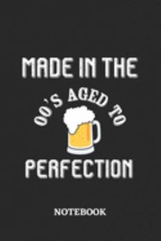 Made in the 00s Aged to perfection Notebook: 6x9 inches - 110 graph paper, quad ruled, squared, grid paper pages • Awesome Vintage Birthday Journal • Gift, Present Idea